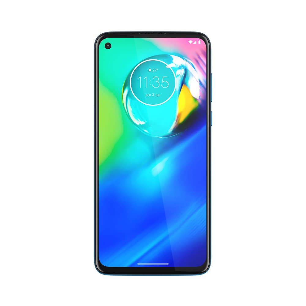 Motorola Moto G8 Power 64GB Mobile Phone, Blue, Capri Blue
